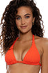 Luli Fama Diamond Girl Triangle Halter Top